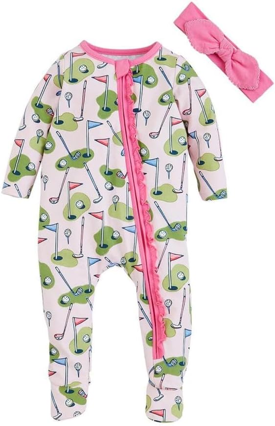 Mud Pie Baby Boys Golf-Themed Casual Covers