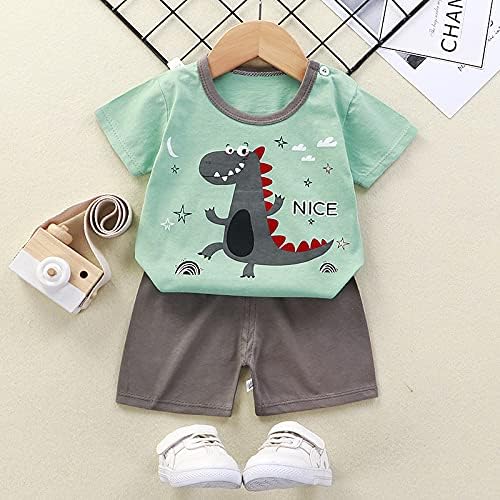 WMJJ Toddler Boy Dinosaur Shorts Set