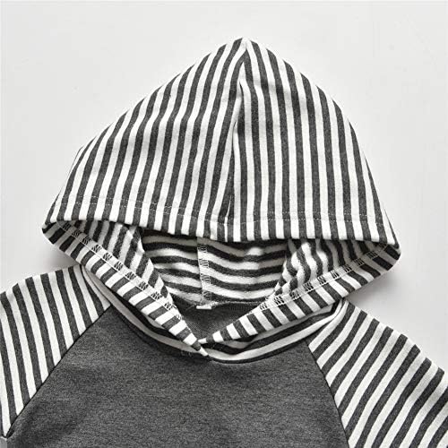 Rebey Toddler Boy Striped Long Sleeve Set