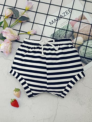 Venjoe Baby Boys Striped Drawstring Bloomers
