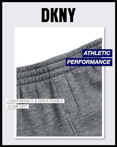 DKNY Baby Boys 2-Pack Fleece Joggers 2T-7