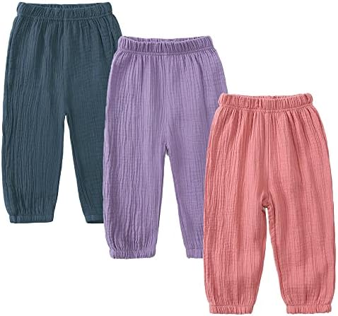 MYGBCPJS - Colorful Cotton AnkleTrousers for Kids