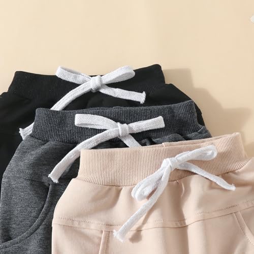 Stylish 3-Pack of Toddler Joggers for Boys