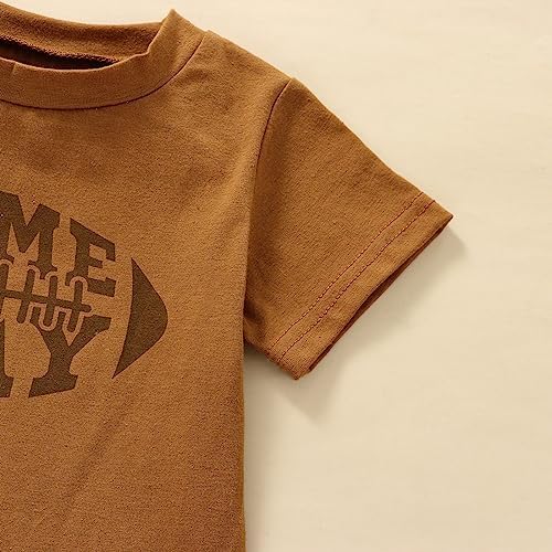 Cute Toddler Boys Football Outfit Set