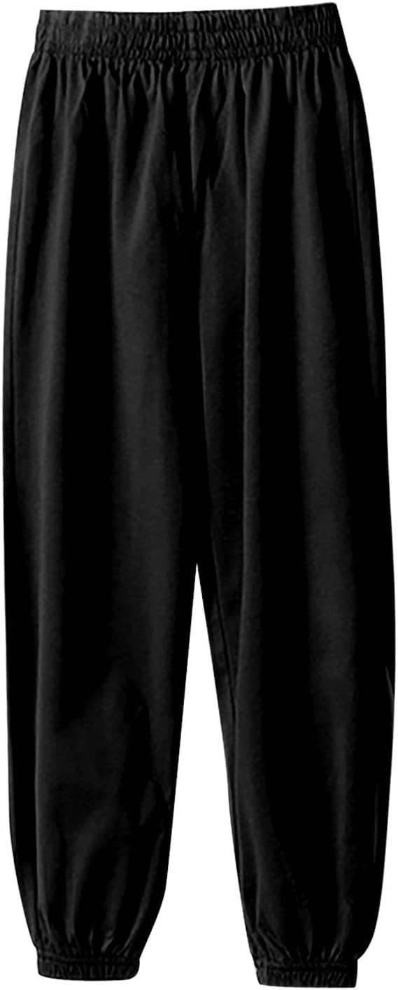 Basic Cotton Linen Harem Pants For Toddlers Boys And Girls