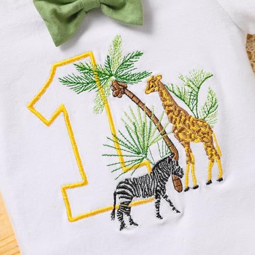 GRNSHTS Baby Boy First Birthday Set