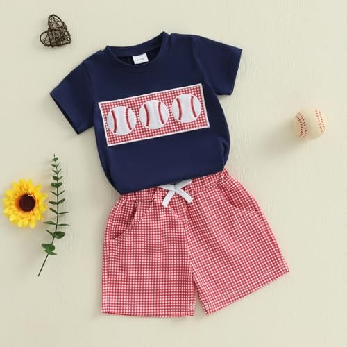Adorable Summer Baseball Outfit for Kids