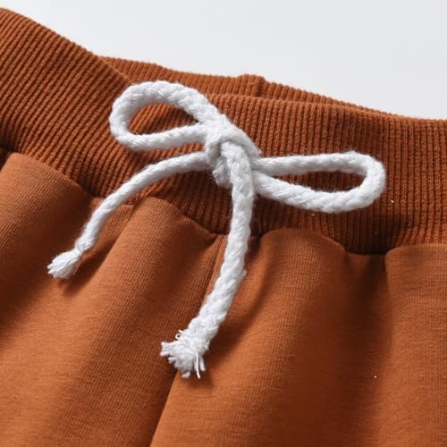 Comfortable Solid Jogger Pants for Baby Boys