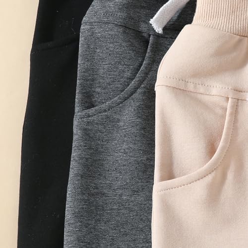 Stylish 3-Pack of Toddler Joggers for Boys