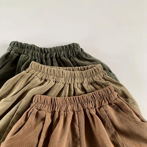 Adorable Bamboo Linen Pants for Babies