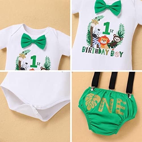 Jungle Safari 1st 2nd Birthday Set for Boy