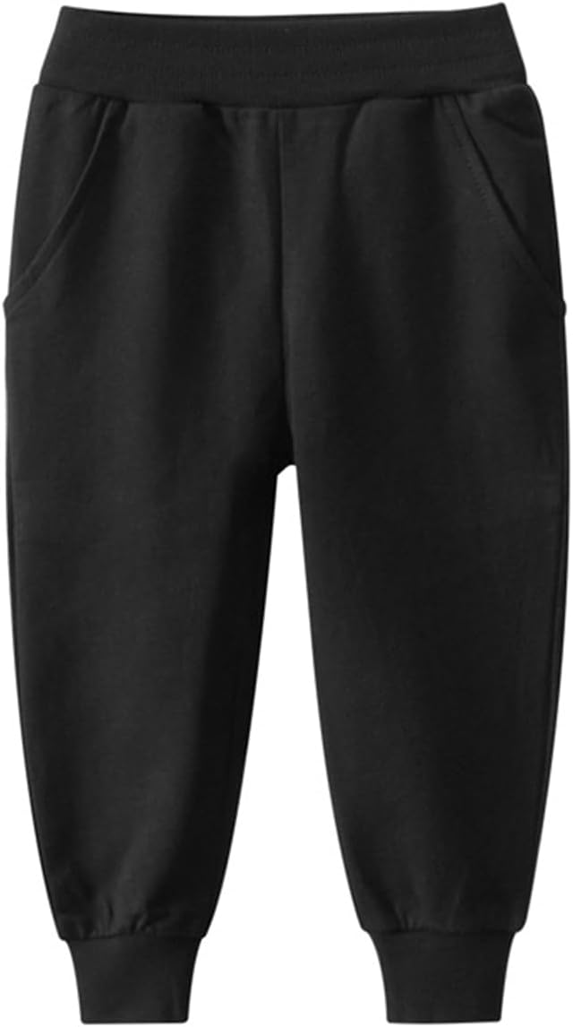 GFQLONG Toddler Boys Cotton Jogger Sweatpants