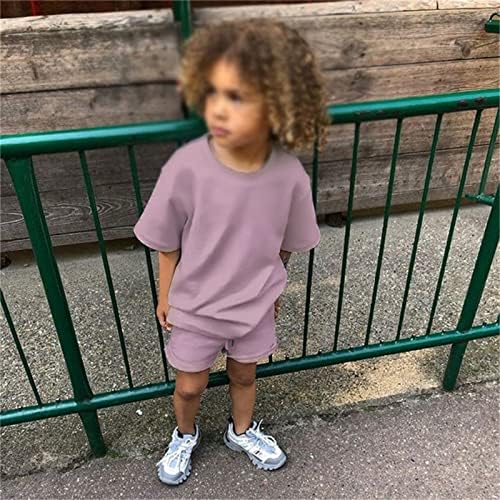 Mercatoo Toddler Boys Drawstring Shorts Set - Summer Outfits