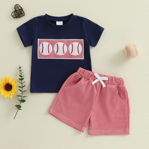 Adorable Summer Baseball Outfit for Kids
