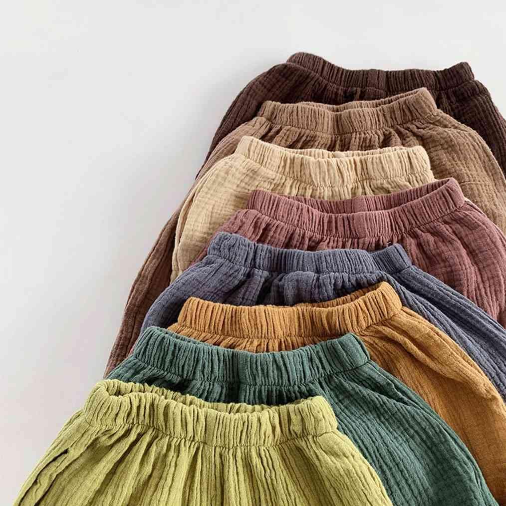 LNICEAR Toddler Boys Girls Cotton Linen Pants