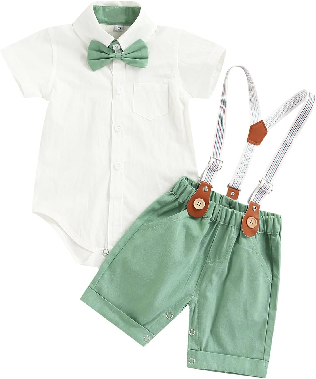 Qiylii Boys Casual Shorts Set for Summer