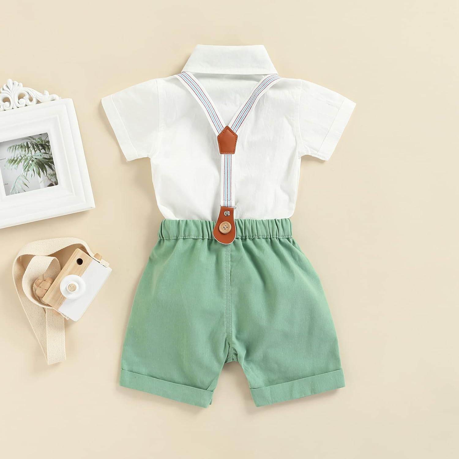 Qiylii Boys Casual Shorts Set for Summer
