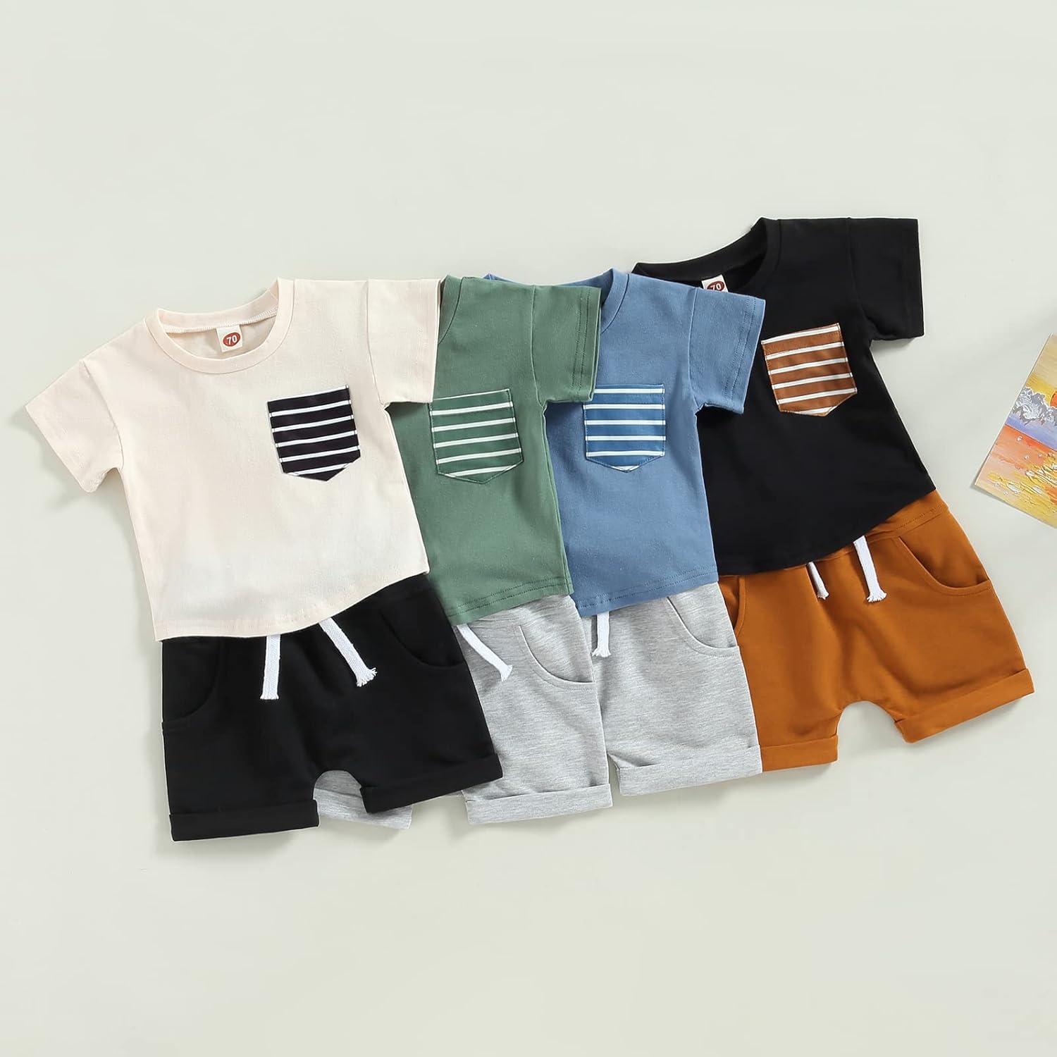 Stylish Toddler Boy Set for Play Daily Use
