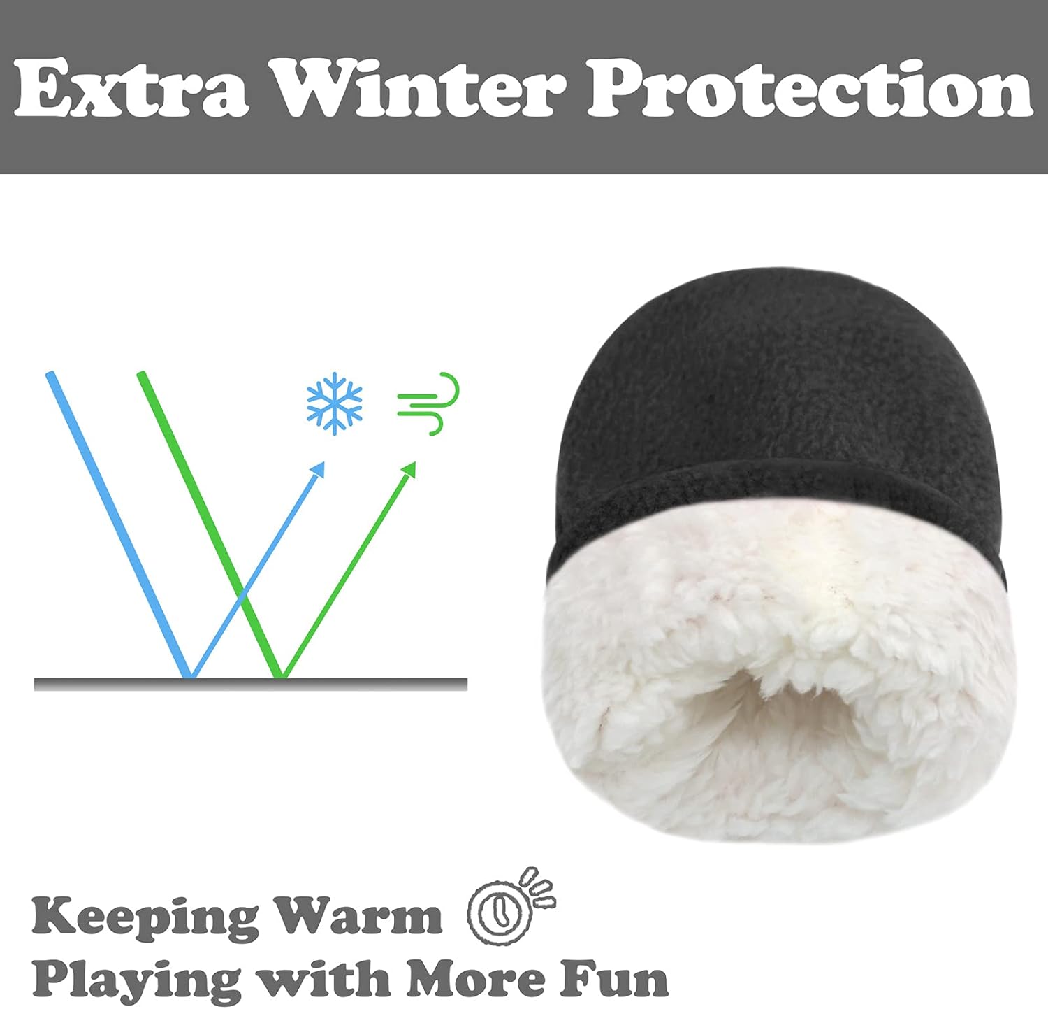 Sarfel Winter Gloves Mittens for Kids