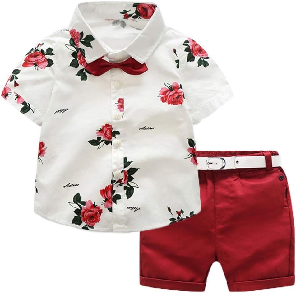 CIYCUIT ToddlerPrint SET for Boys Soft Cotton 2-Piece Set