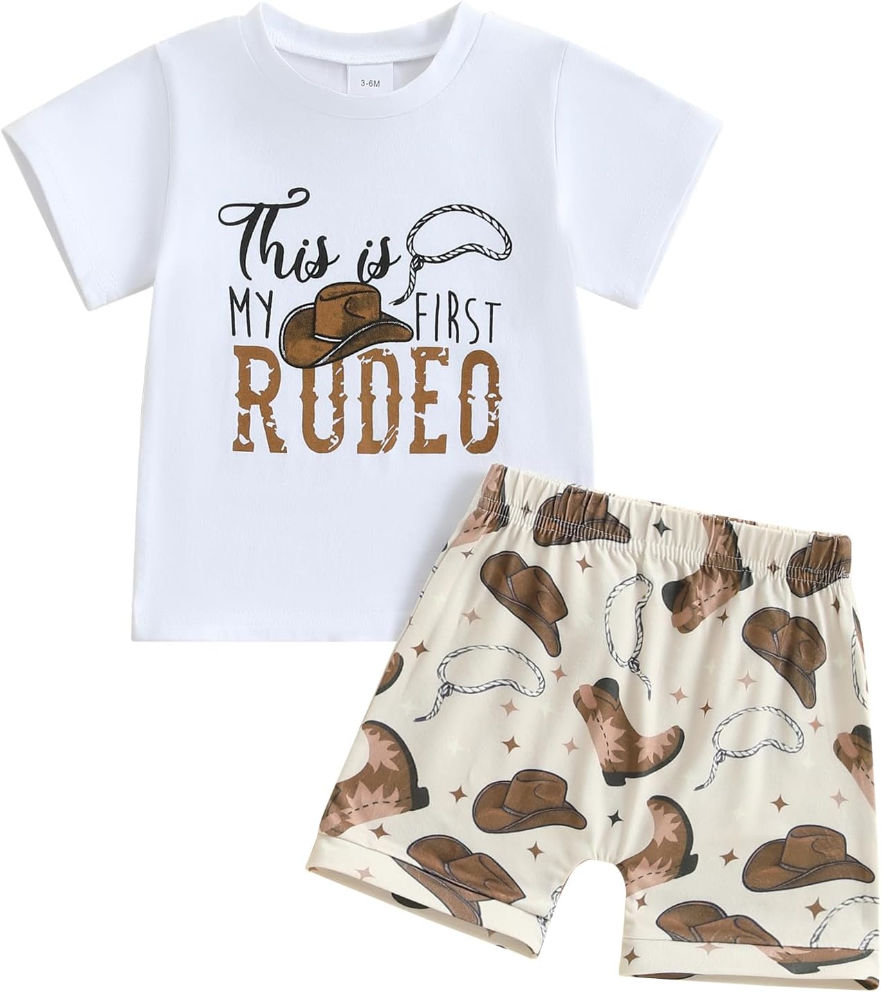 My First Rodeo Toddler Boy Outfit - Western Kids Clothes