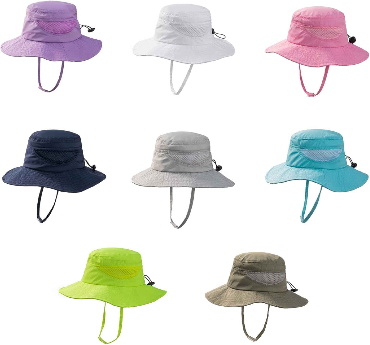 Keep your kids stylish and protected with this adjustable UPF 50 sun hat