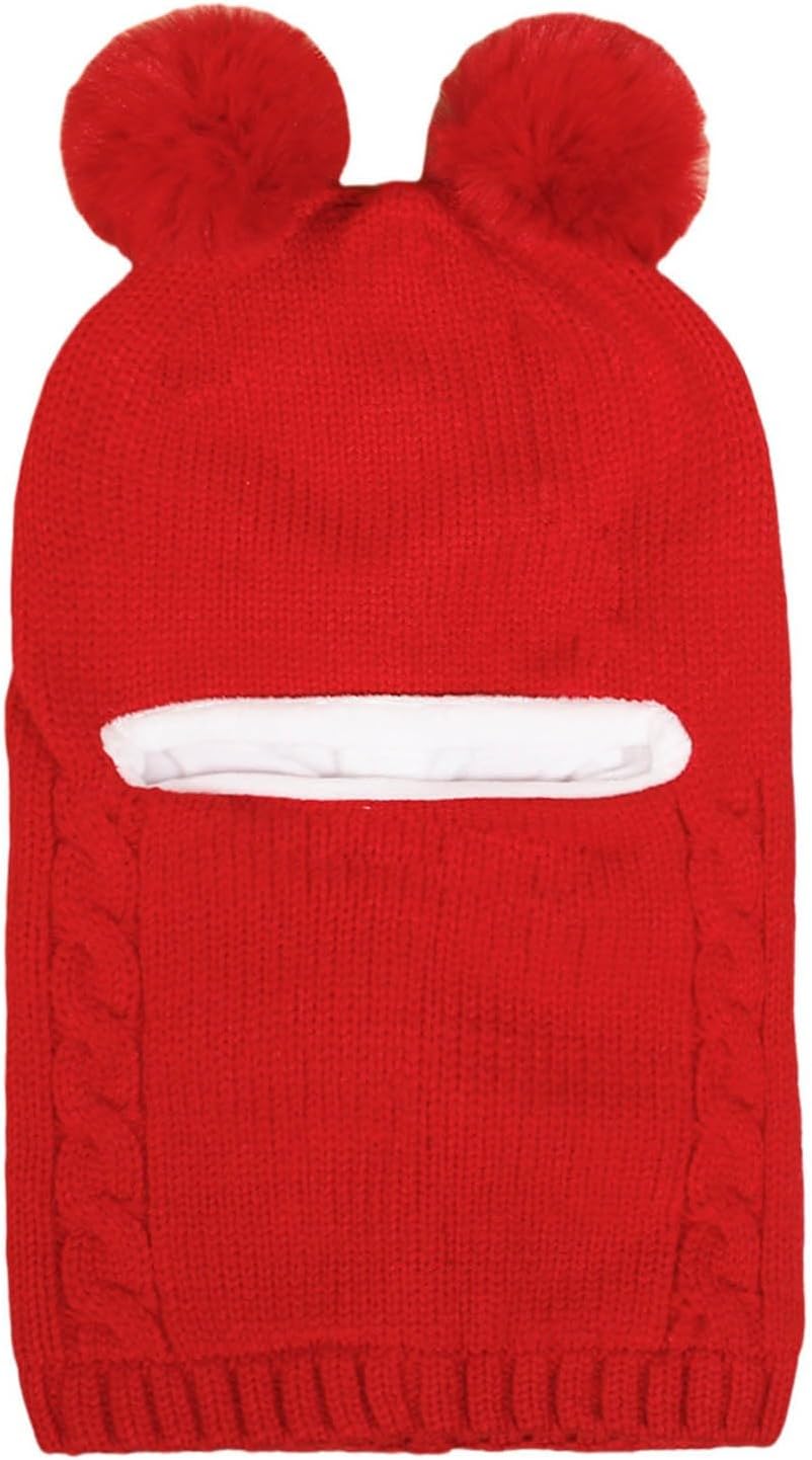 2-in-1 Toddler Winter Hat Set