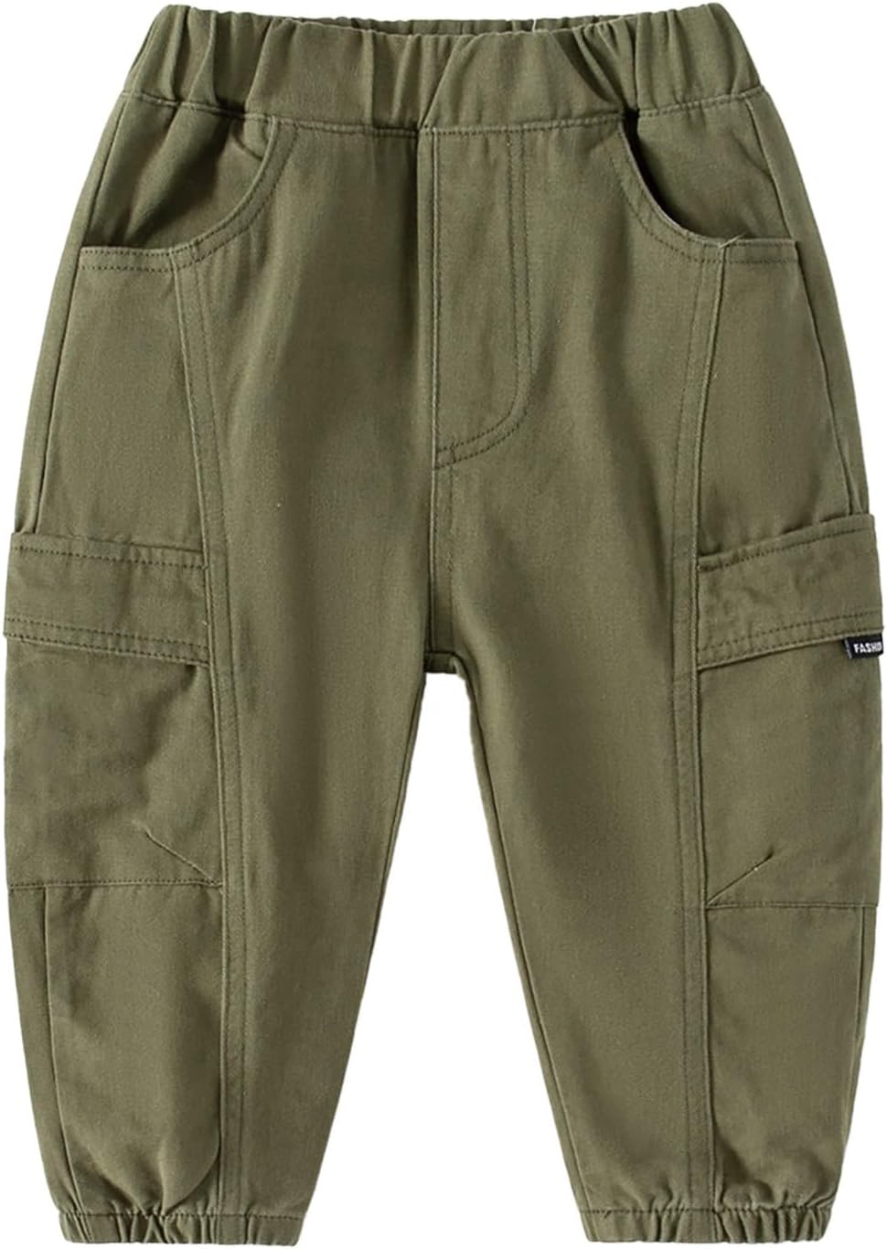 Adjustable Solid Cotton Toddler Boys Casual Harem Pants