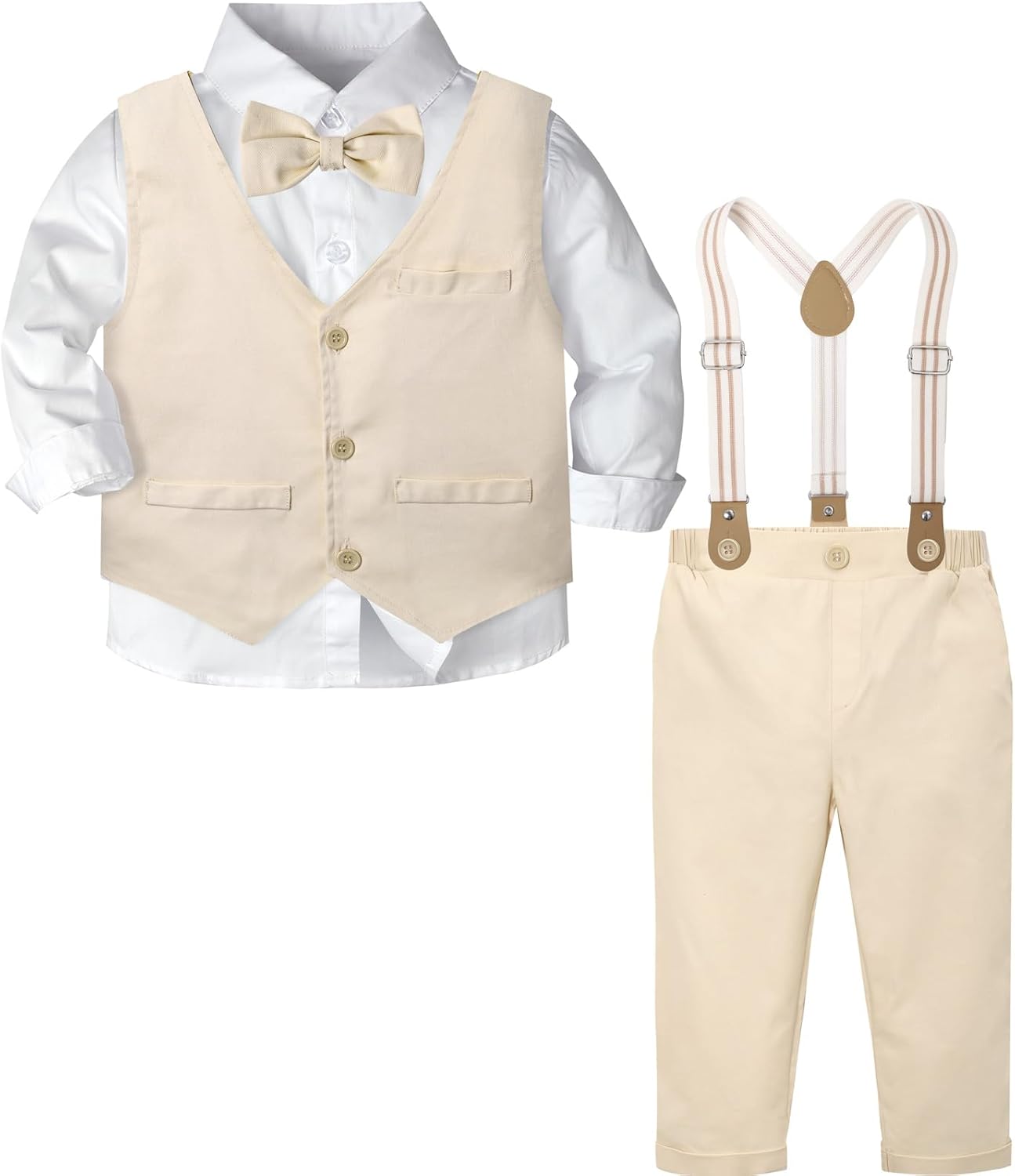 AJ Design Toddler Boys Formal Outfit