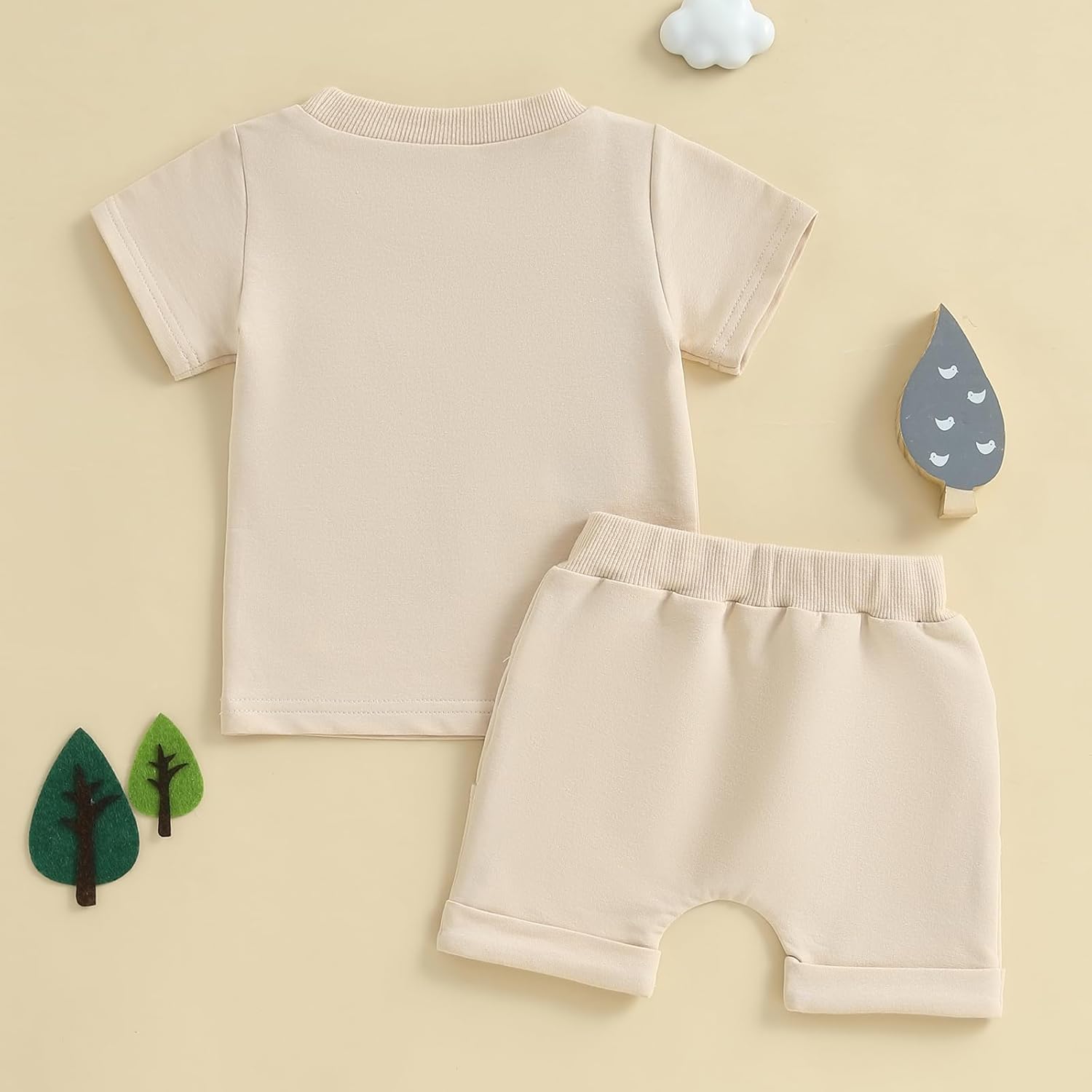Little Bean Baby Outfits Toddler Boy Summer Clothes Soft Cute