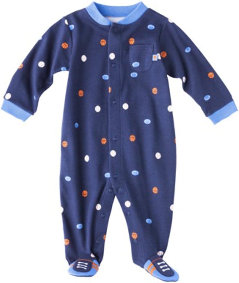 Carters Just One You Made Baby Boys Infant Sleep Play Navy