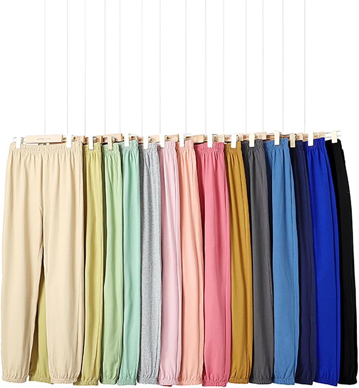 Basic Cotton Linen Harem Pants For Toddlers Boys And Girls
