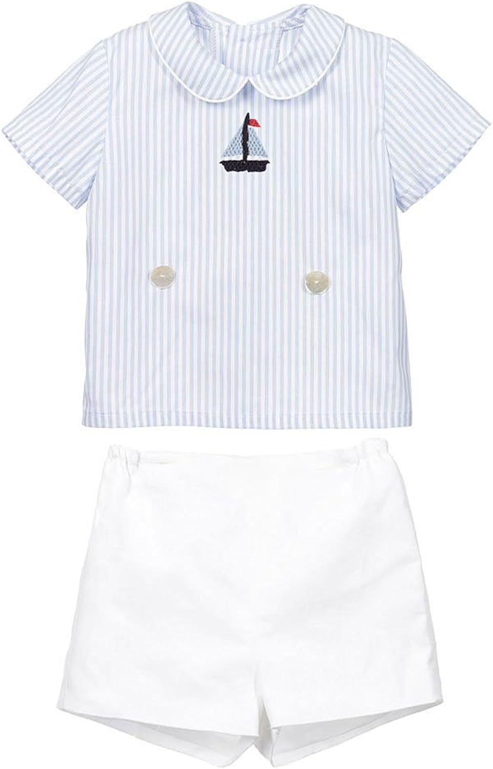 Twoflower toddler boys 2-piece set for Spring