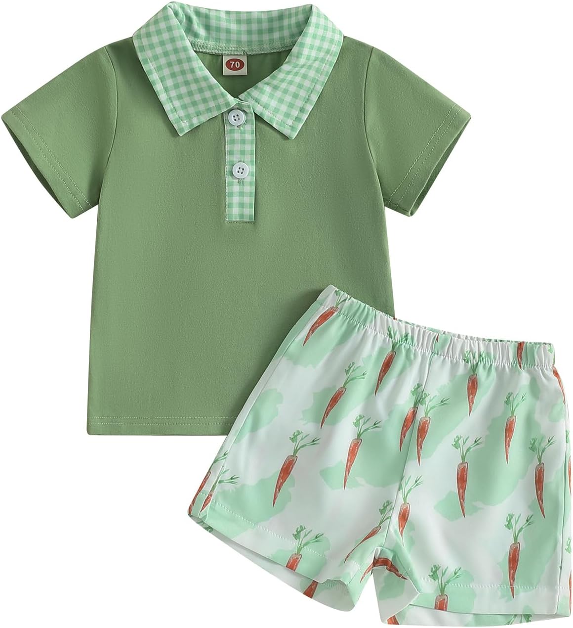 Big Brother Little Sister Easter Outfits Toddler Romper Set