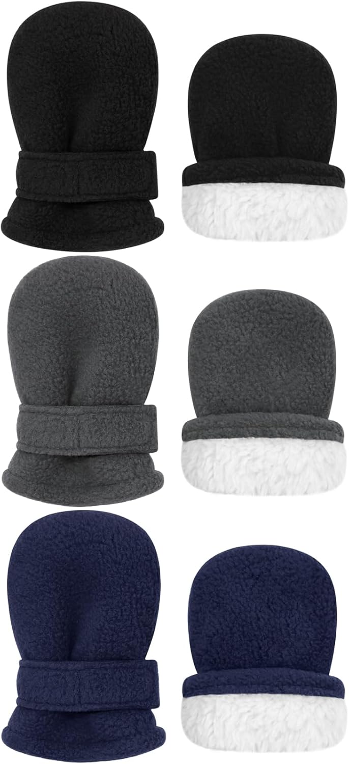 Sarfel Baby Winter Mittens - Fleece Gloves for Toddler