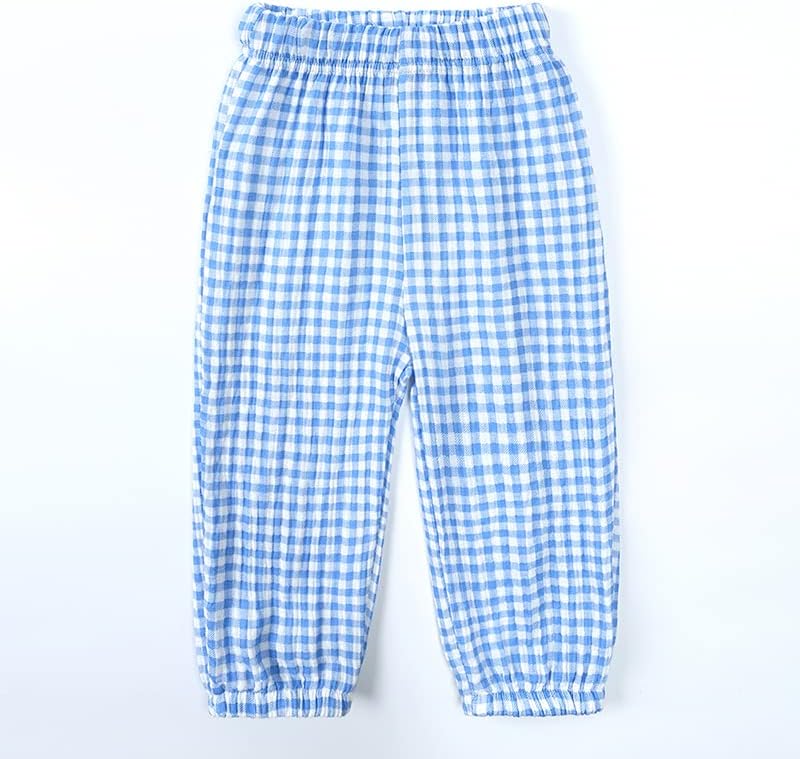 MYGBCPJS Kids Ankle Pants for Boys Girls Cotton Linen Bloomers