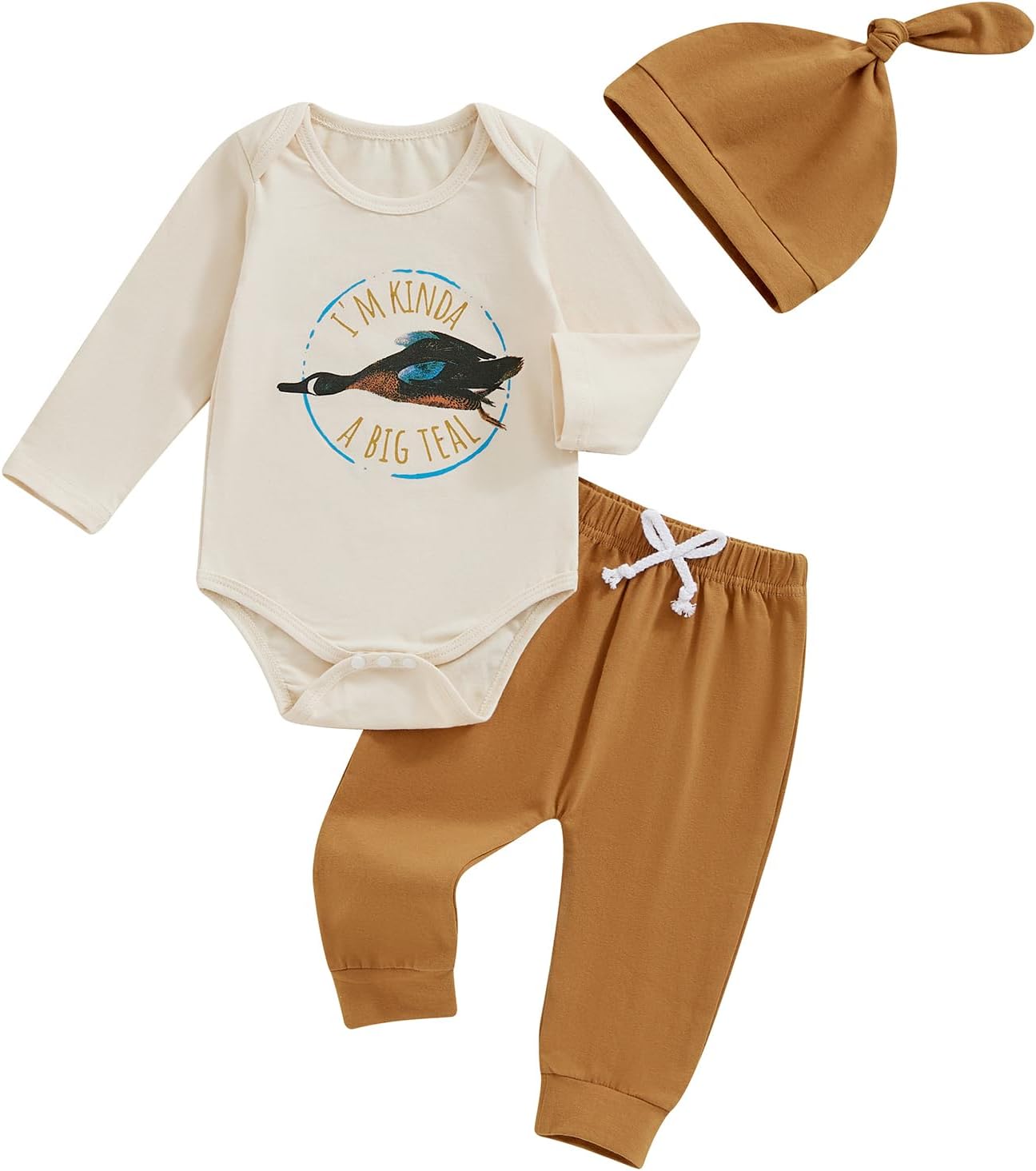 Mallard Duck Toddler Boys Hunting Outfit Set