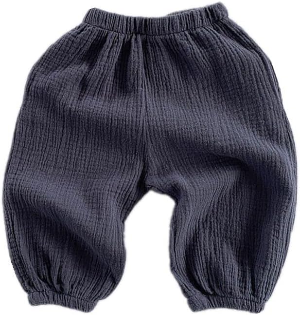 LNICEAR Toddler Boys Girls Cotton Linen Pants