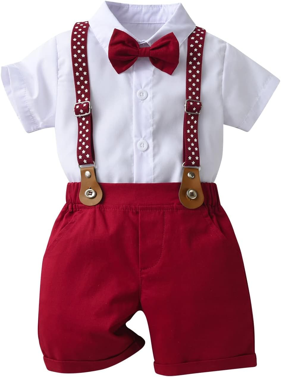 Gentleman Outfits Boarnseorl Baby Boys Comfortable