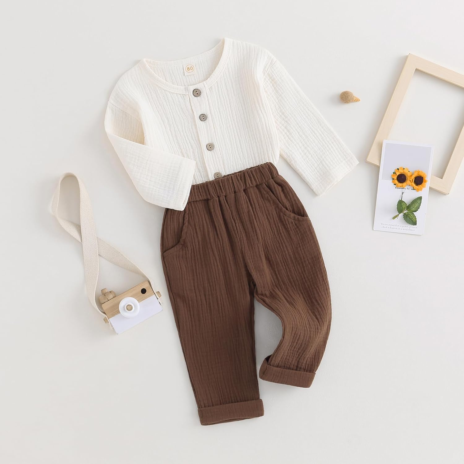 Thorn Tree Toddler Boys Girls Fall Outfits