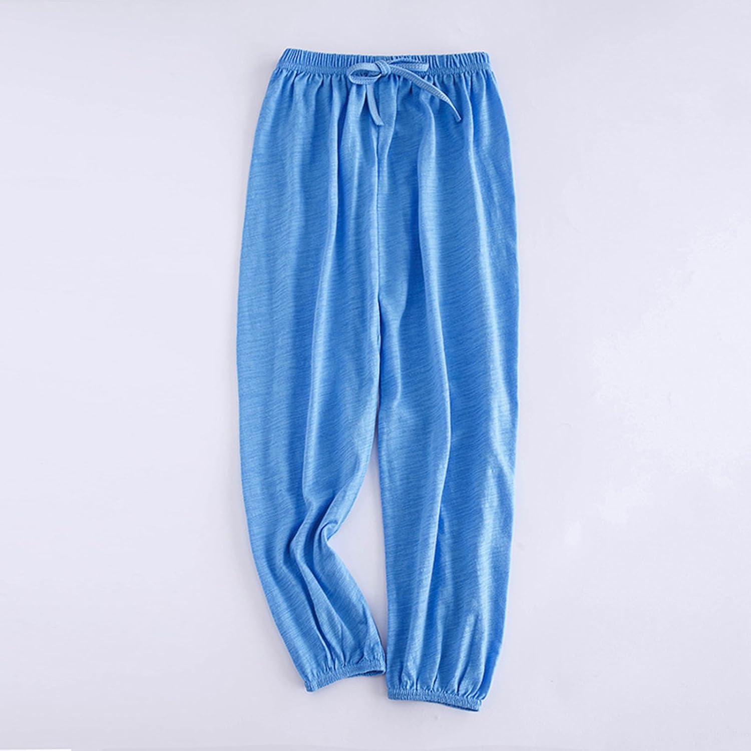 Machine Washable Soft Slub Cotton Harem Pants for Babies 2-12