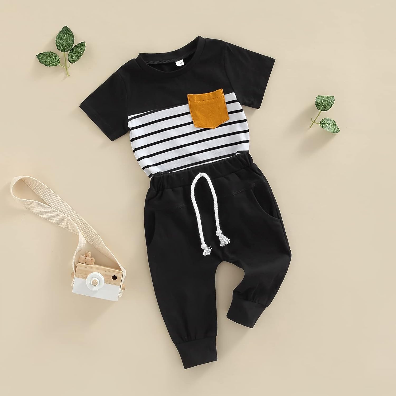 Perfect Newborn Wet Look Pair for Fall