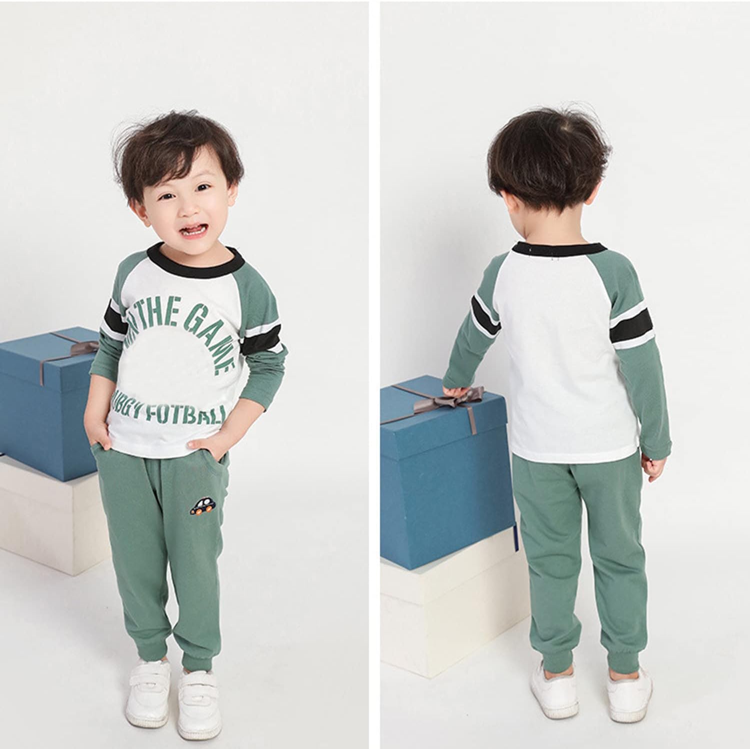 Bright Soft 100 Cotton Toddler Boys Sweatpants