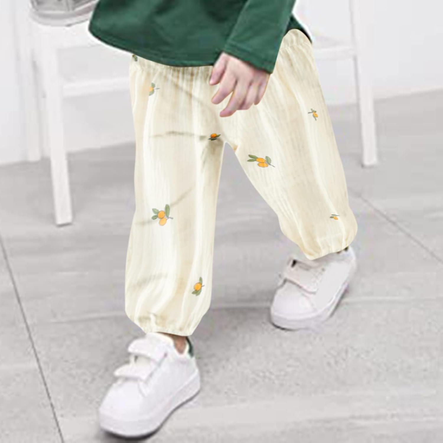 Boys Toddler Cotton Love Floral Pants