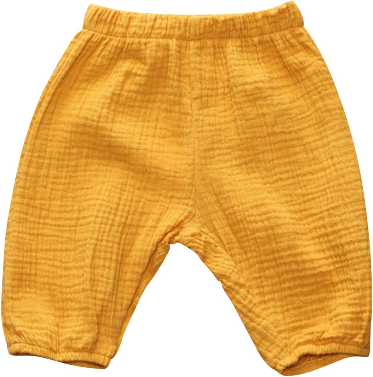 Elastic Basic Long Pants for Boys Girls - Casual Multi-Purpose