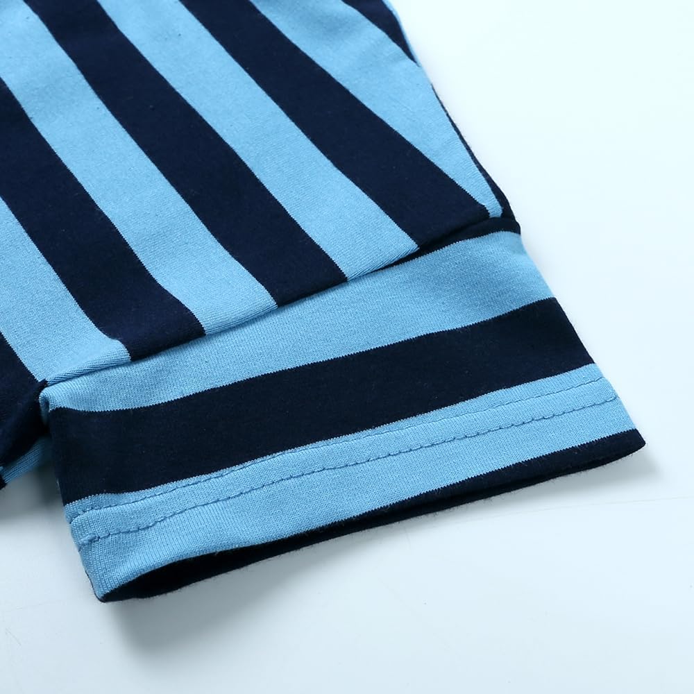 Kids Tales Striped Crewneck Outfit for Toddlers