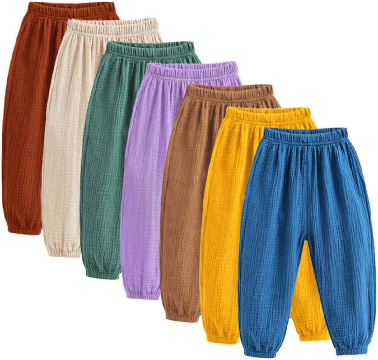 Perfect Comfort Style - HeamoeKids Cotton Linen Pants for Toddlers