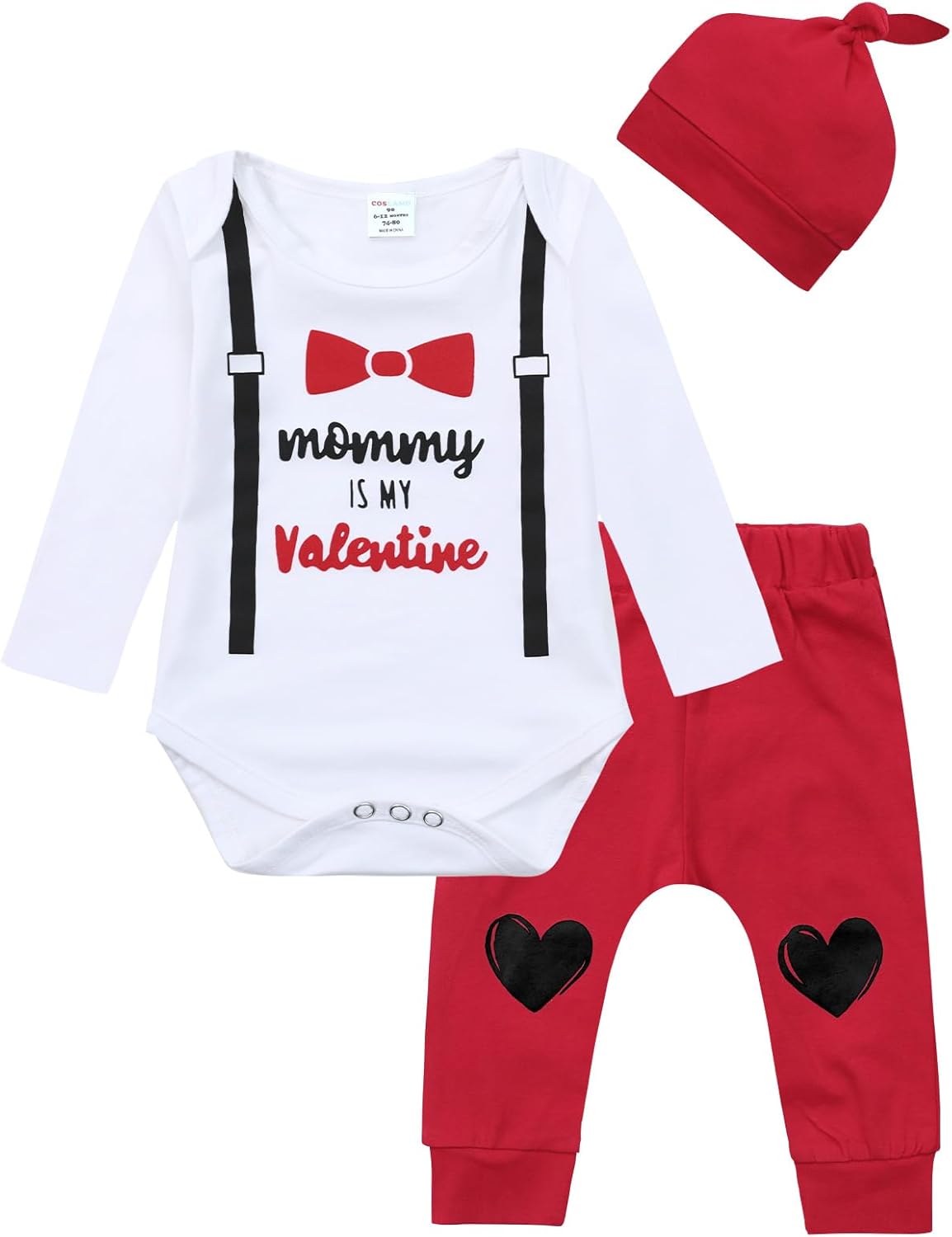 Pure Cotton Baby Boys 3pc Costume Set