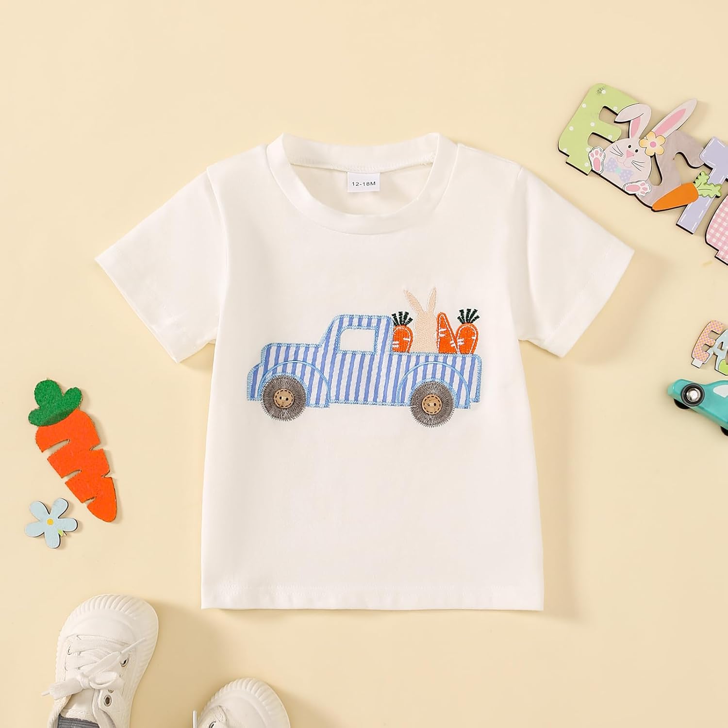 Bunny Carrot Easter Outfit for Kids