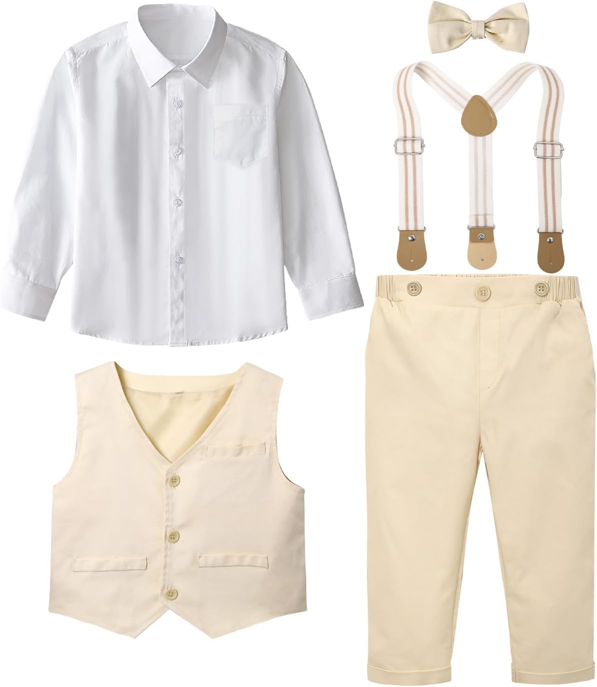 AJ Design Toddler Boys Formal Outfit